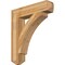 Ekena Millwork Thorton Craftsman Rough Sawn Bracket, Western Red Cedar, 6"W x 30"D x 34"H BKT06X30X34THR04RWR - alternate 1